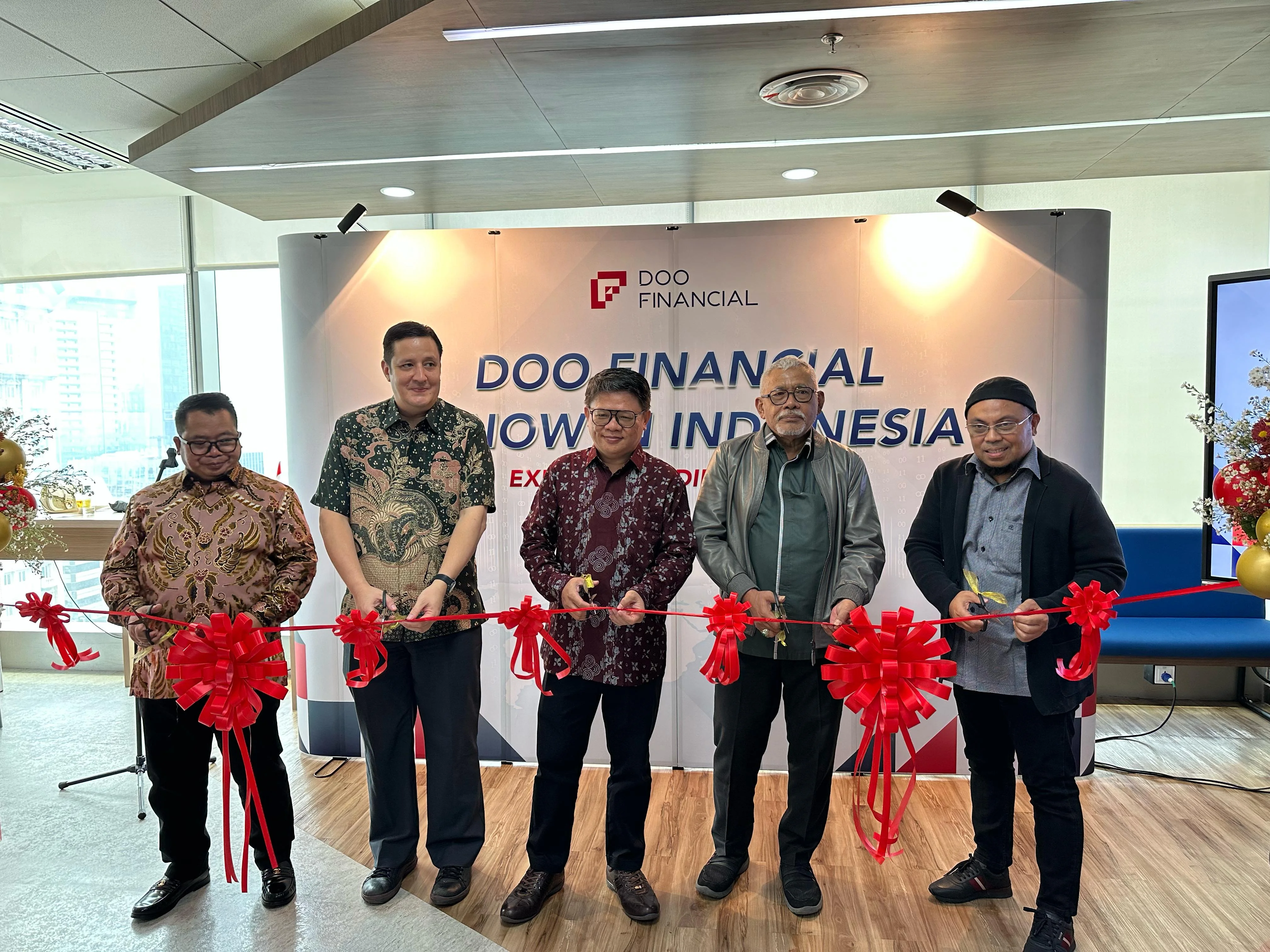 Inaugurating Its New Jakarta Office, Here's Doo Financial's Commitment